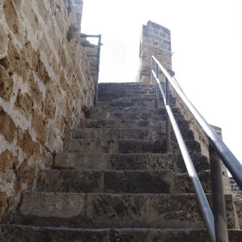 Ayia Napa in May – A Mum & Daughter Escape 🌊☀️ 60 Ancient stone steps leading to the city walls of Famagusta Town