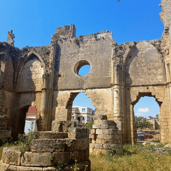 Ayia Napa in May – A Mum & Daughter Escape 🌊☀️ 64 Ancient ruins of a medieval church in Famagusta Town