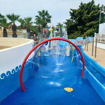 Ayia Napa in May – A Mum & Daughter Escape 🌊☀️ 43 Colourful splash play area for children at WaterWorld Ayia Napa