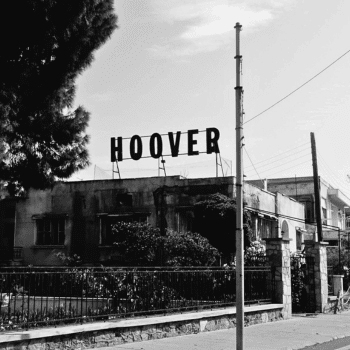 Ayia Napa in May – A Mum & Daughter Escape 🌊☀️ 58 Old Hoover sign above a decaying building in Varosha, Cyprus