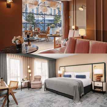Holiday Accommodation Search Made Easy 25 Modern guestroom and lounge area at The Green Hotel Dublin