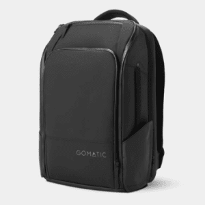 Gomatic Travel Pack – black expandable carry-on backpack