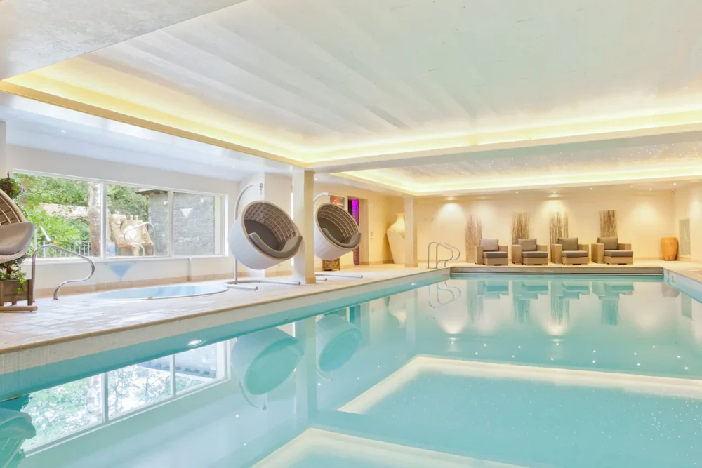 Compare Flights and Travel Essentials 87 Indoor spa pool at Ambleside Salutation Hotel & Spa in Ambleside, Lake District